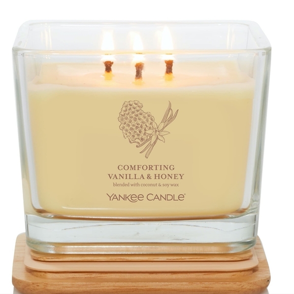 Yankee Candle Other - Yankee Candle Comforting Vanilla & Honey Well Living Collection Medium 11.25 oz